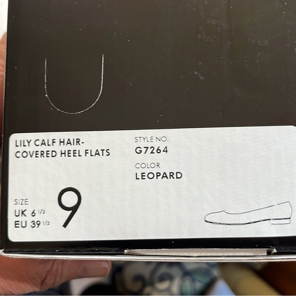 J Crew Lily Lepard Calf Haircovered, low heel, rounded toe - Picture 5 of 5